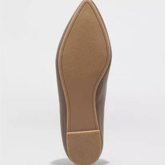 NWT A New Day Women's Corinna Ballet.    Flats  Color Rosewood. SIZE 6W - Picture 4 of 12